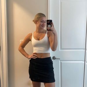Black Workout Skirt